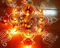 Karthigai deepam is celebrated on the Pournami (full moon) day of the Karthigai month