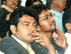 ajith vijay Ilayathalapathy Vijay, Super star RajiniKanth, E V K S Elangovan and many Support Ajith Kumar on his Speech at CM Function