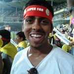 Sathya at M A. Chidambaram Stadium.